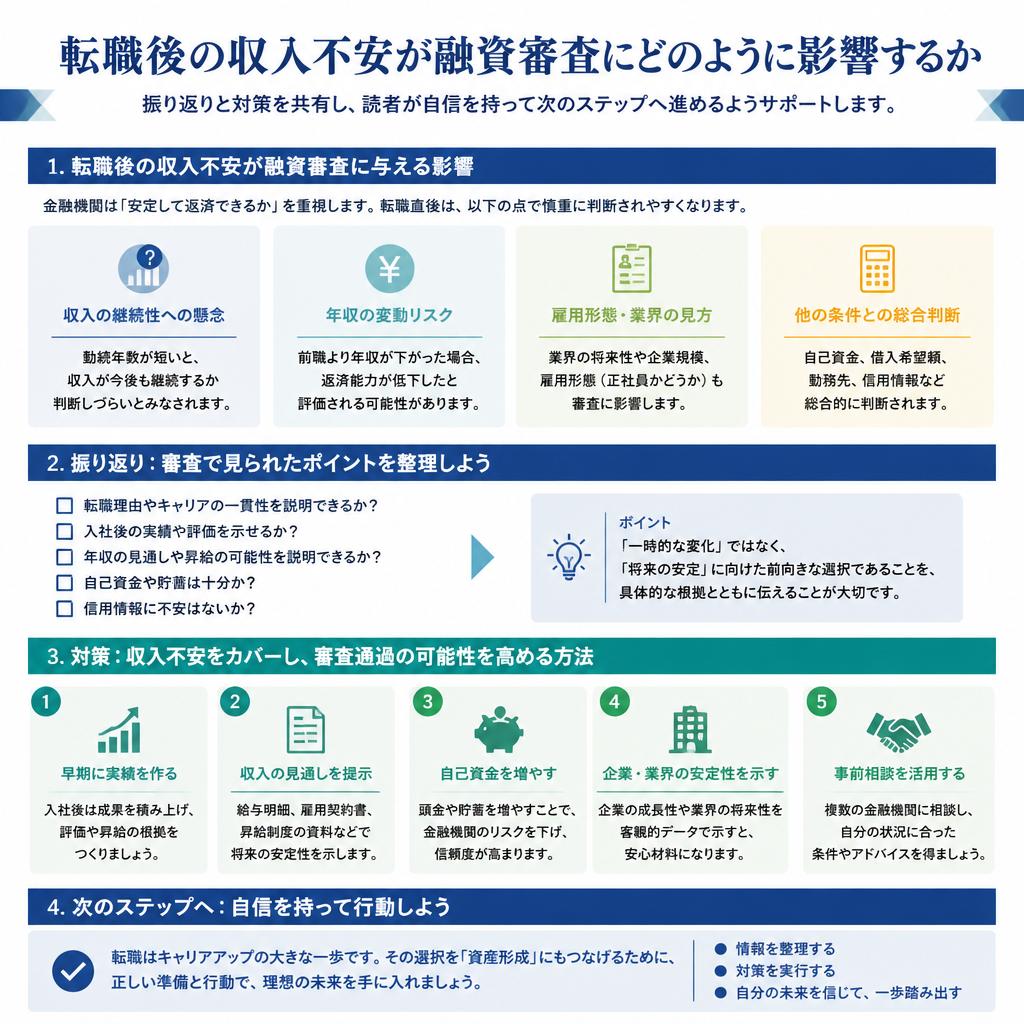転職活動が与える影響