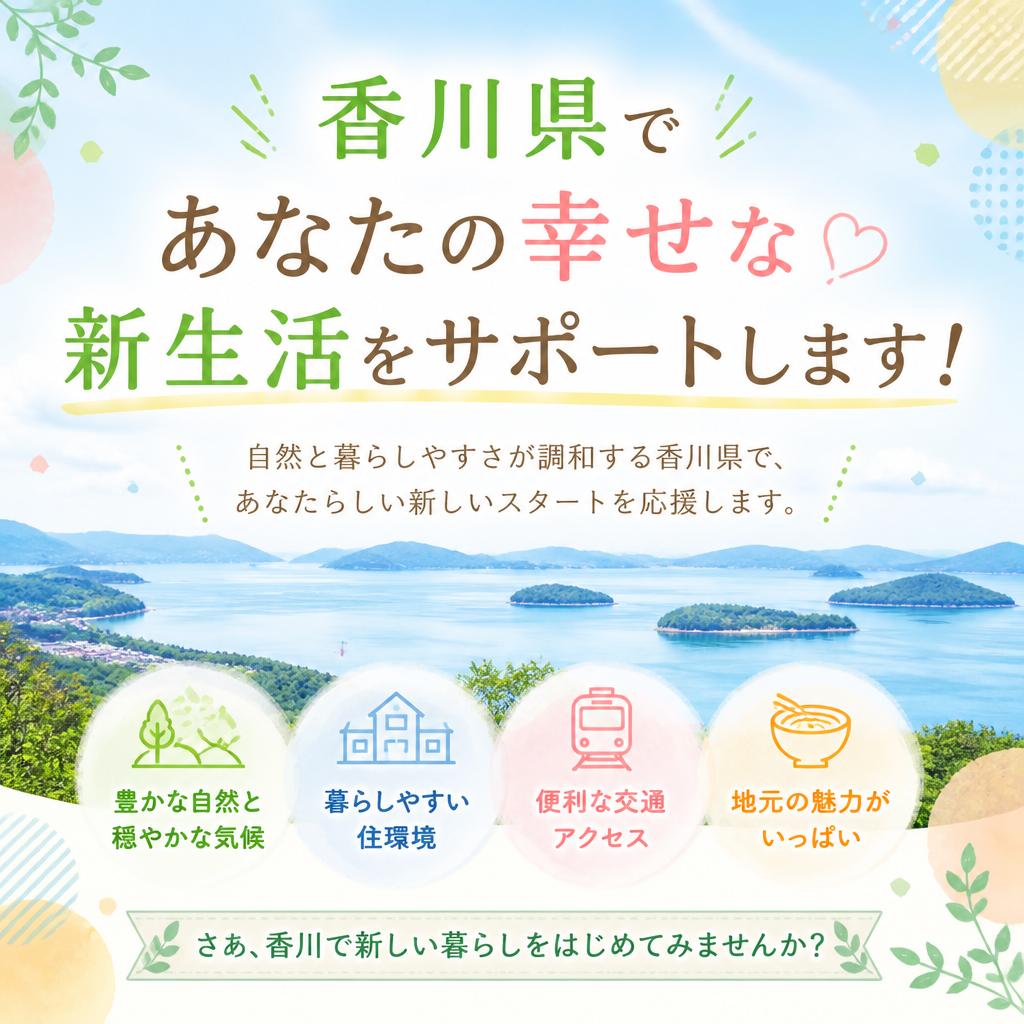 香川県であなたの幸せな新生活をサポートします！