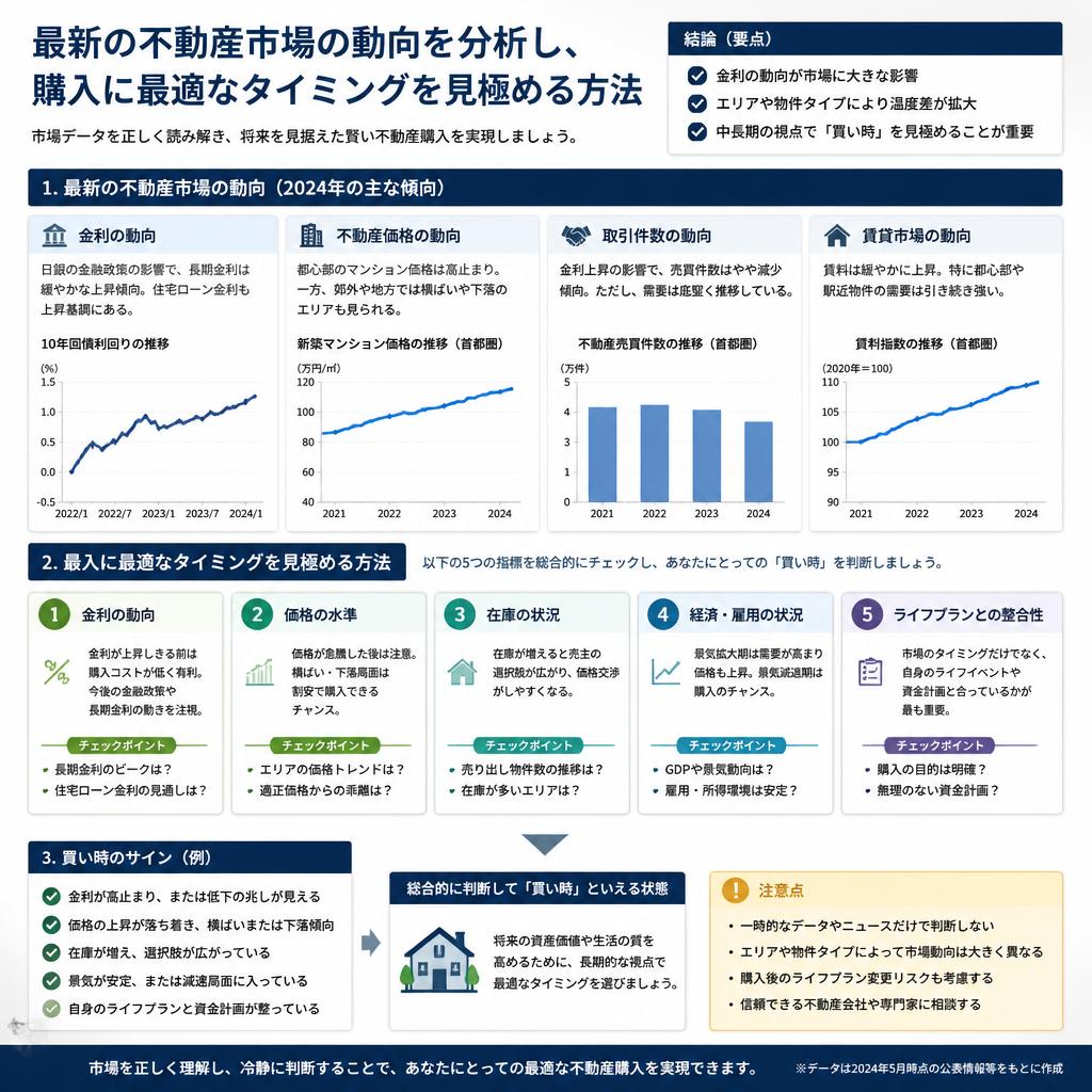 今が買い時？市場の分析