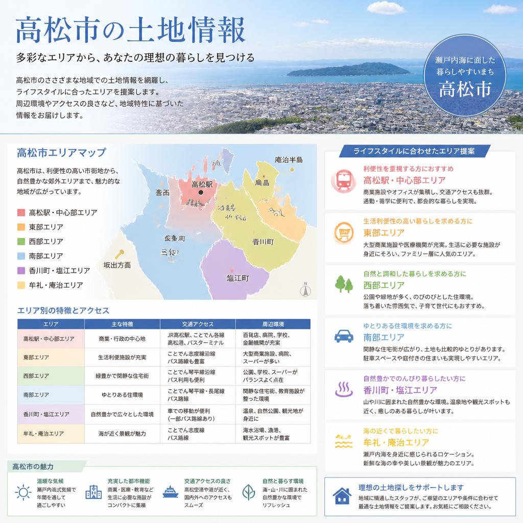 高松市の土地情報