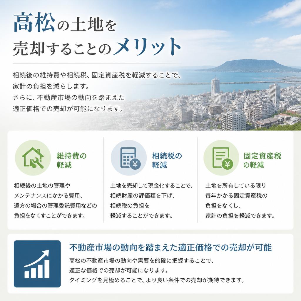 土地売却のメリット