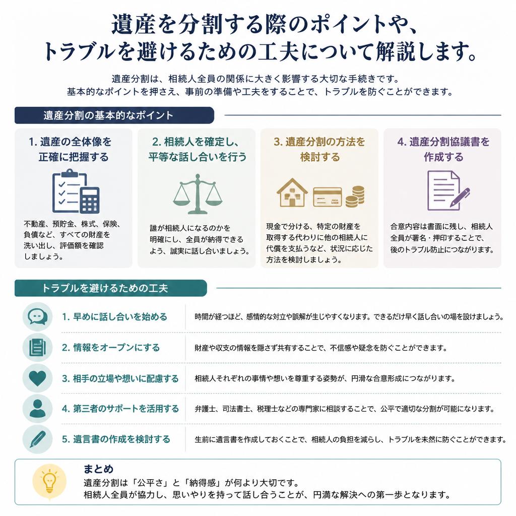 5. 遺産分割の方法とポイント
