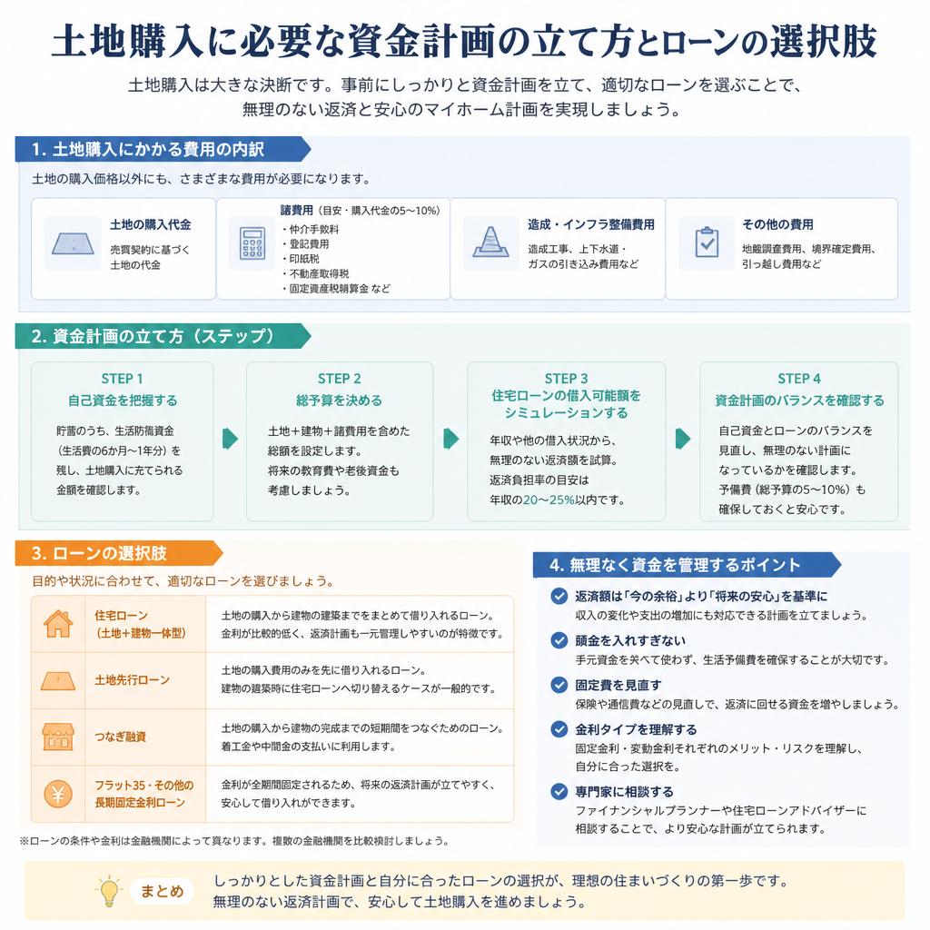 無理のない資金計画の立て方