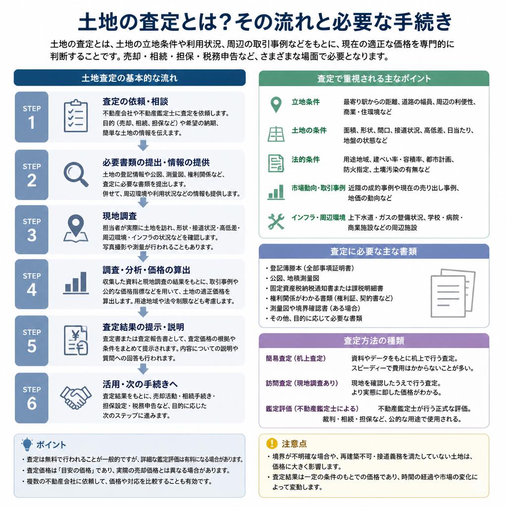 査定の流れを理解しよう