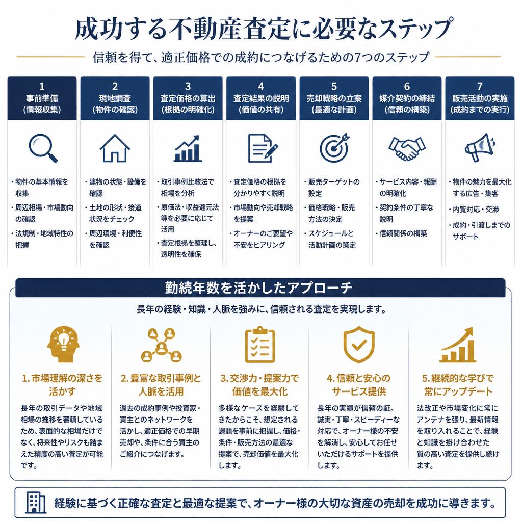 5. 成功する査定のステップ