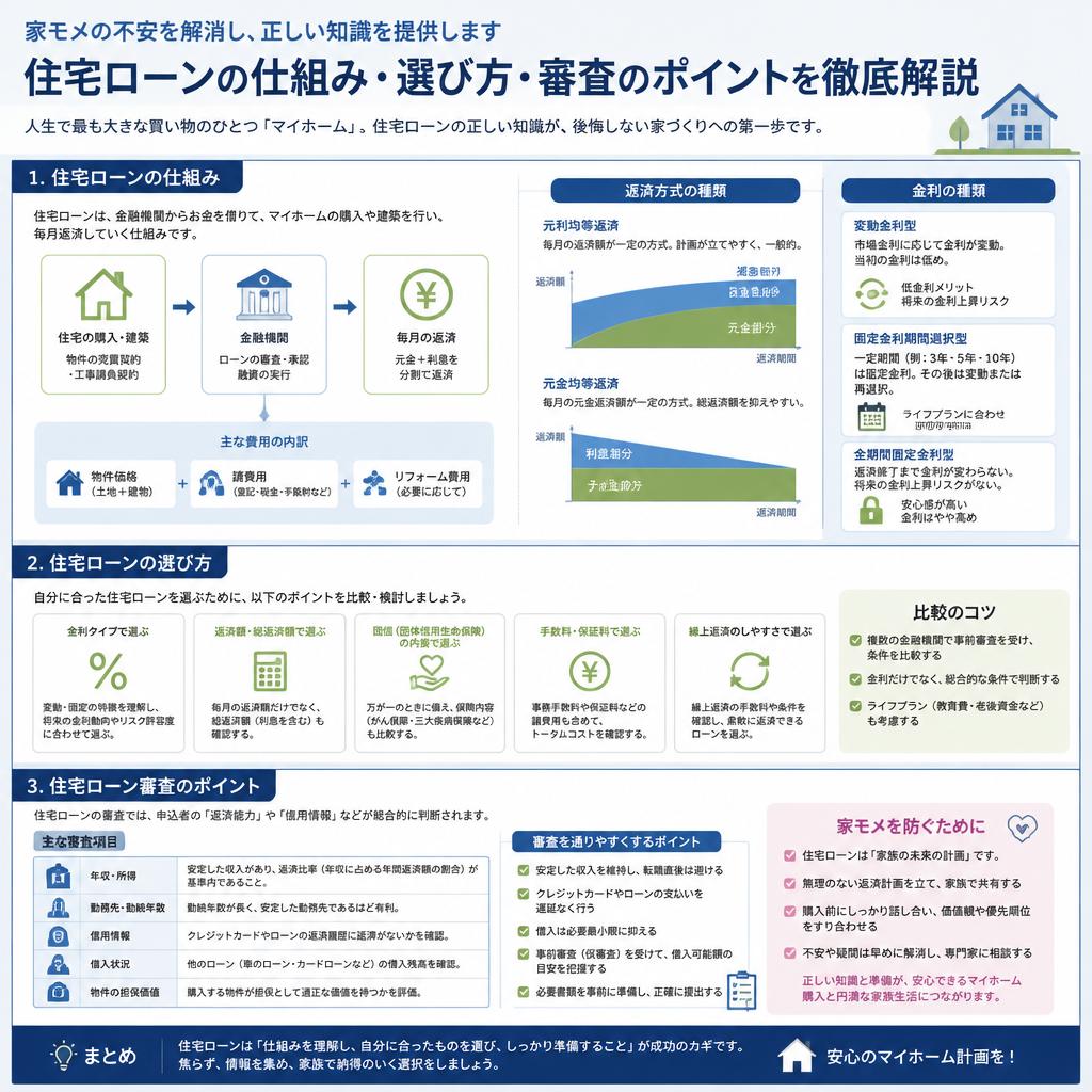 住宅ローンの基本知識