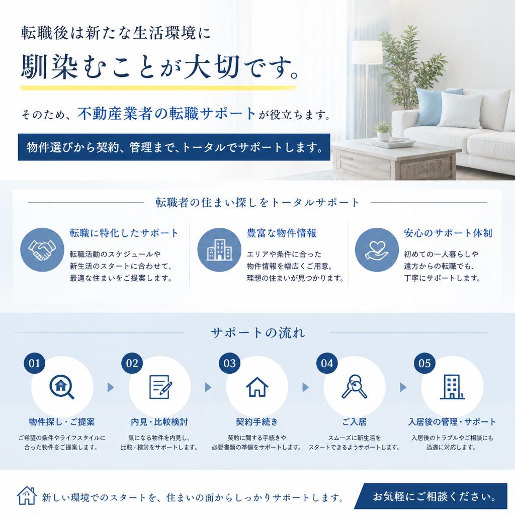 転職サポートの重要性