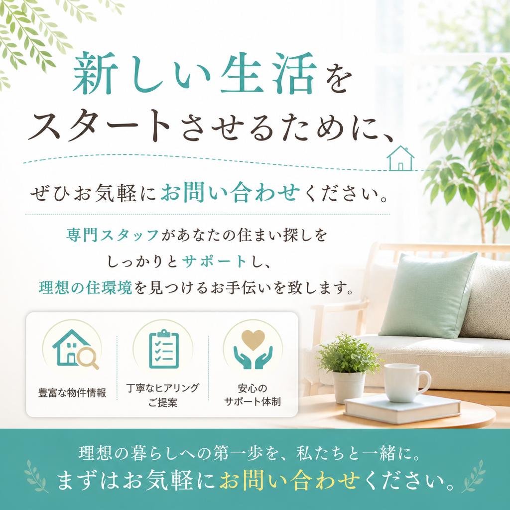 お問い合わせで新しい一歩を踏み出そう！