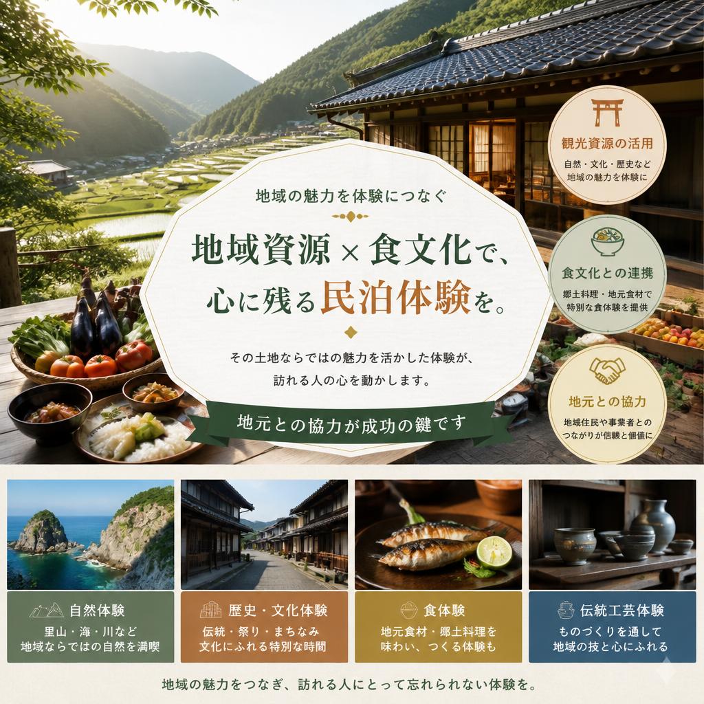 地域との連携でより良い民泊を実現