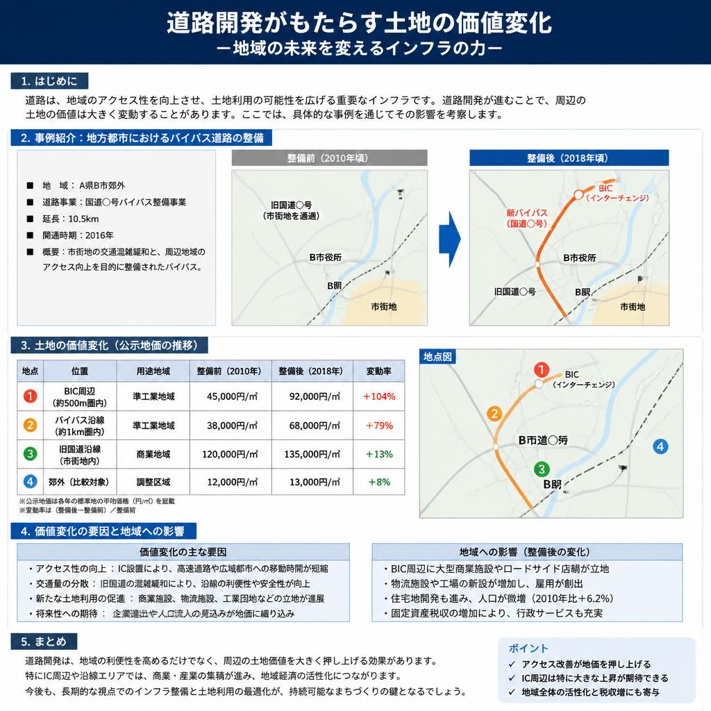 2. 道路開発が土地価値に与える影響