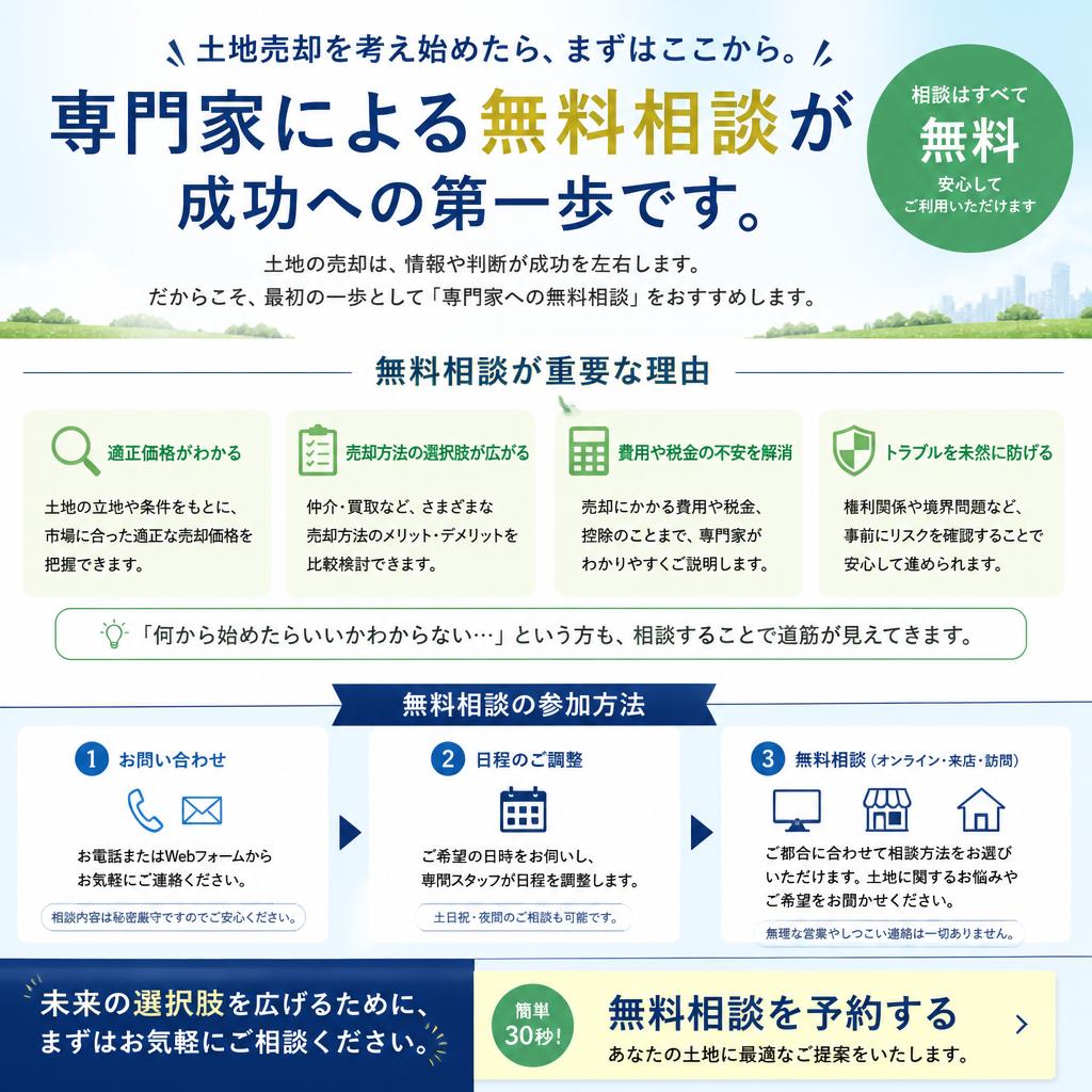 7. まずは無料相談！