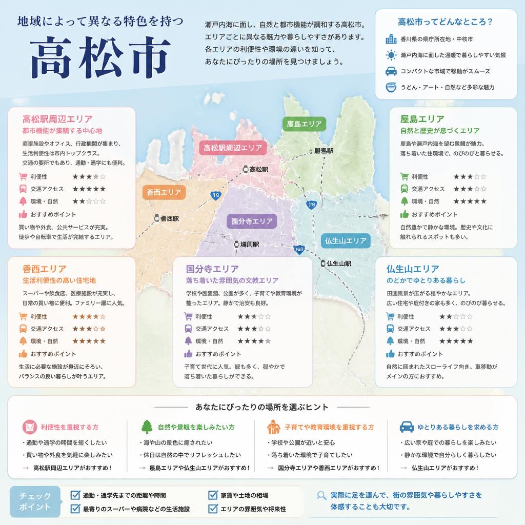 高松市の土地の特性とは？