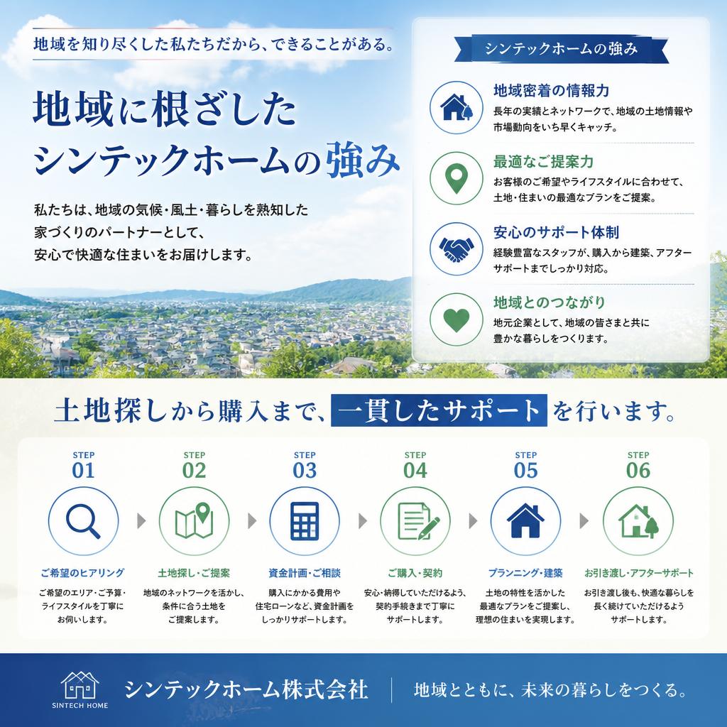 住まいを選ぶパートナーとしての信頼