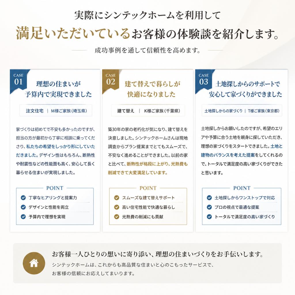 顧客の声