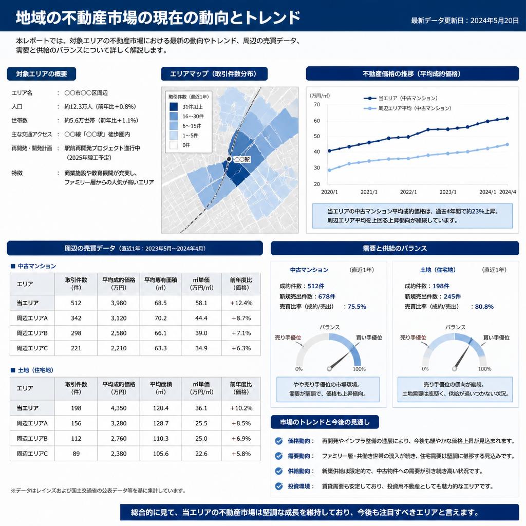 不動産の市場動向