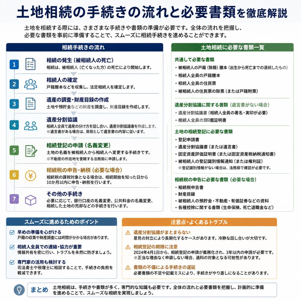 土地相続の基本知識