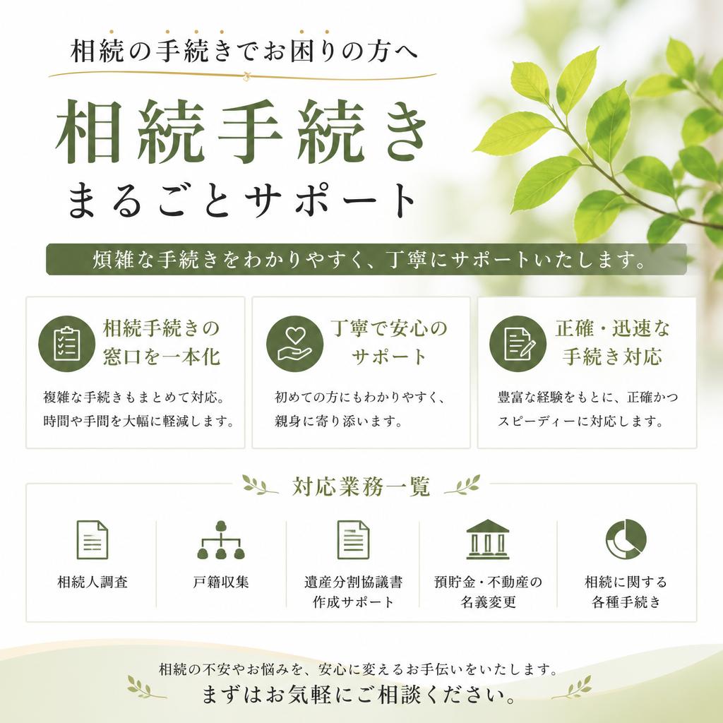 サポート体制のご紹介