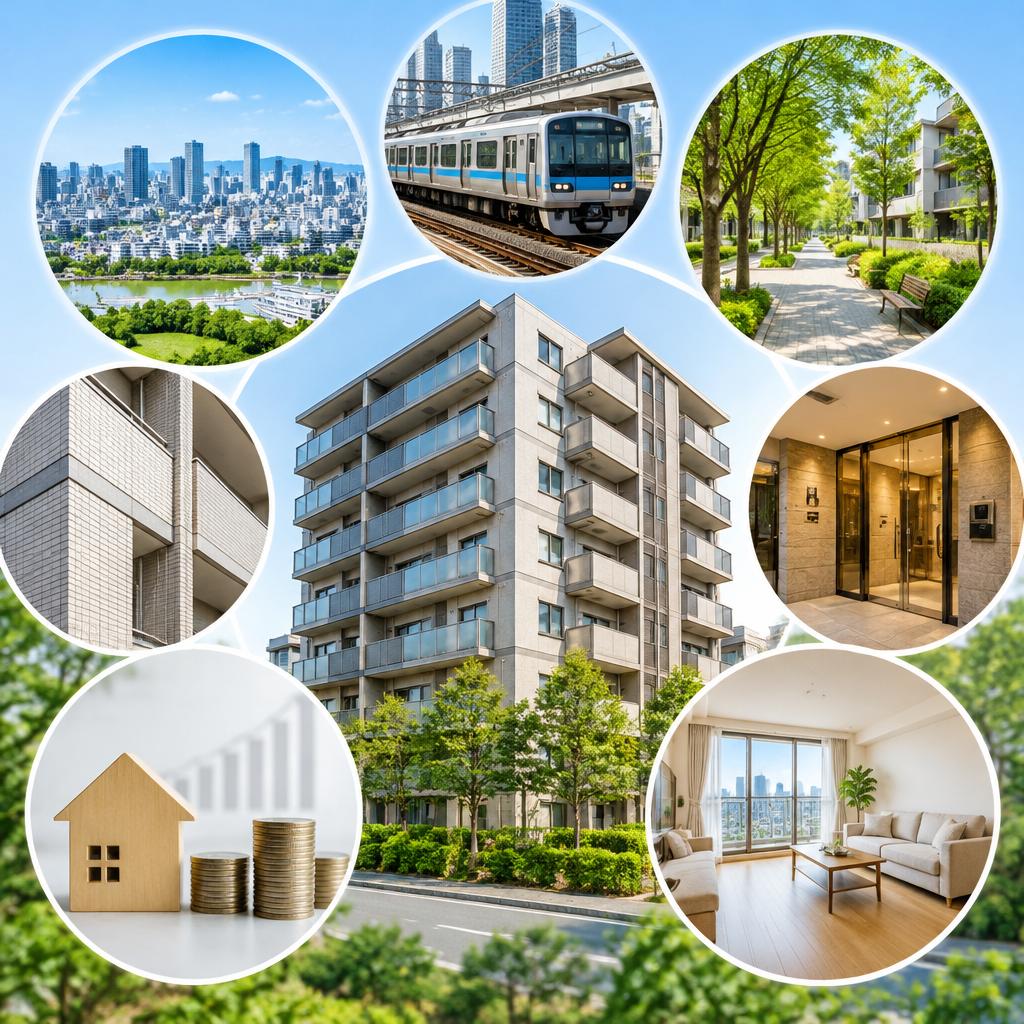 資産運用につながるマンション選び、見るべきポイント