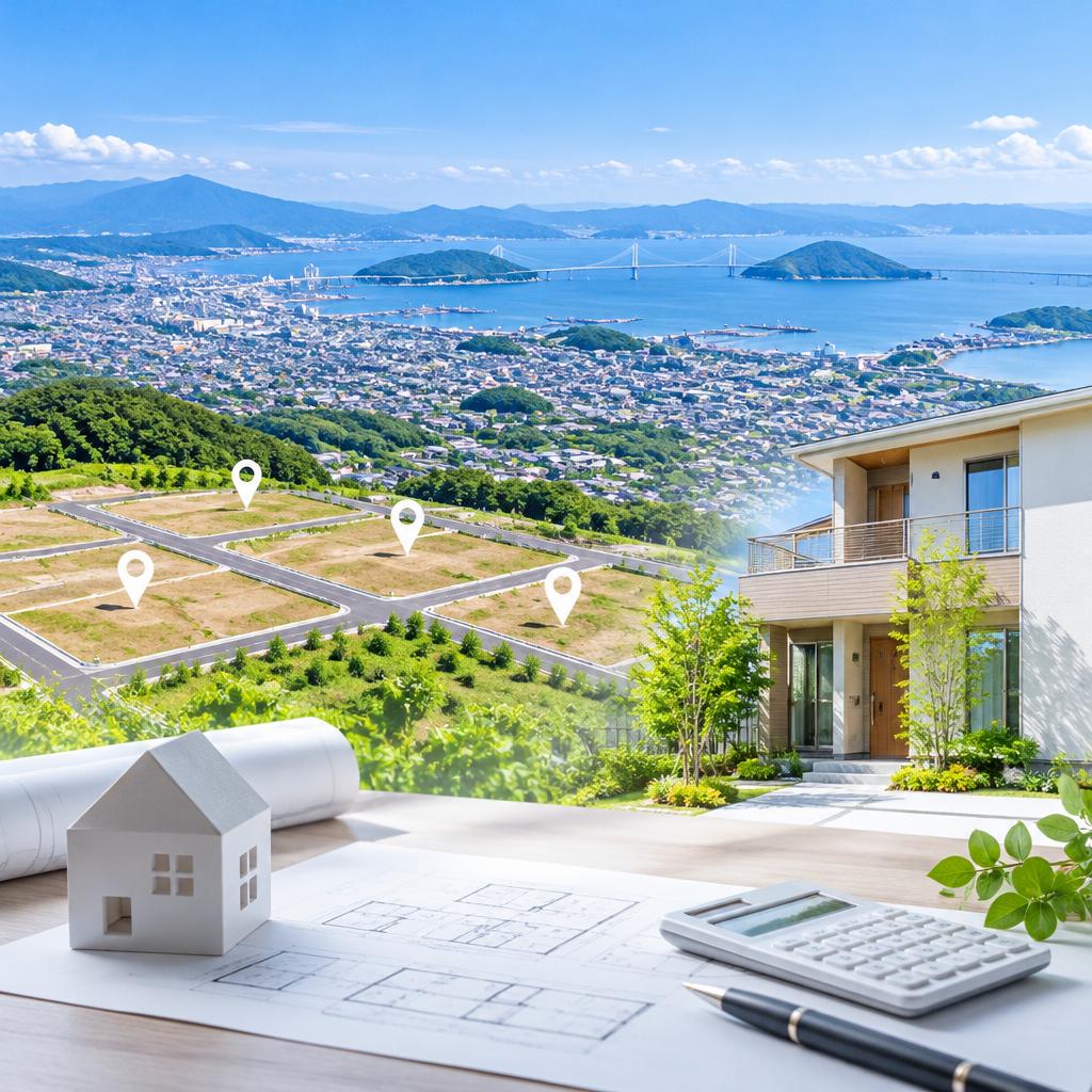 香川県のねらい目土地から、理想の住まいへ。住まい探しも住宅ローンも、シンテックホームが一緒に考えます。